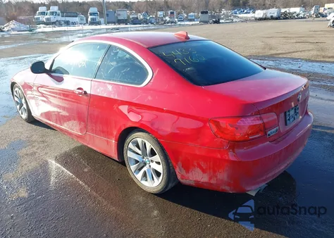 2011 BMW 3 Series 328I z USA, uszkodzony, nr VIN WBAKE3C57BE557154